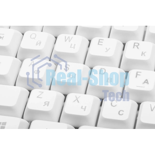 Клавиатура проводная Acer OKW301 (ZL.KBDCC.01B), USB, белый