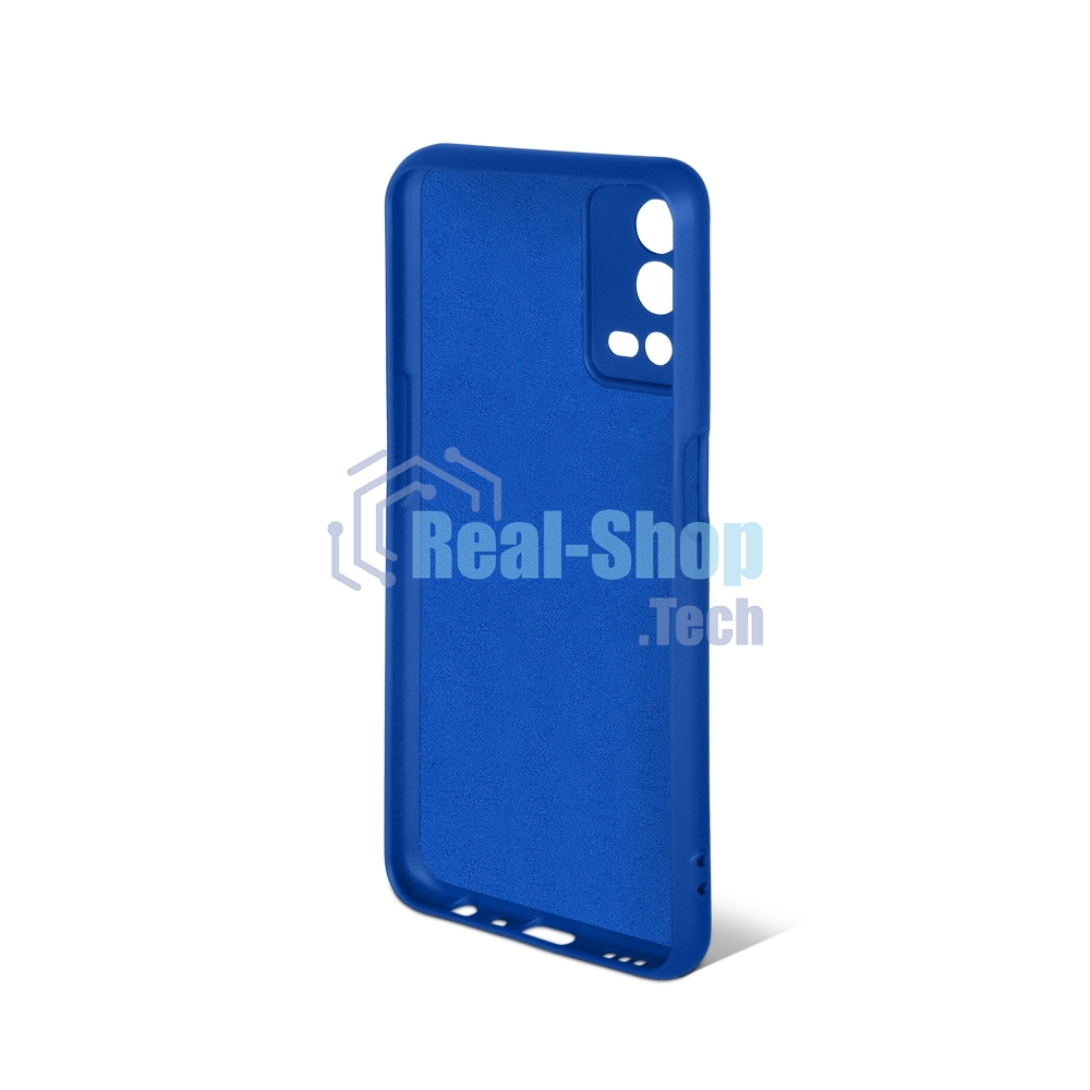 Чехол (клип-кейс) DF oOriginal-15, для Oppo A55, синий