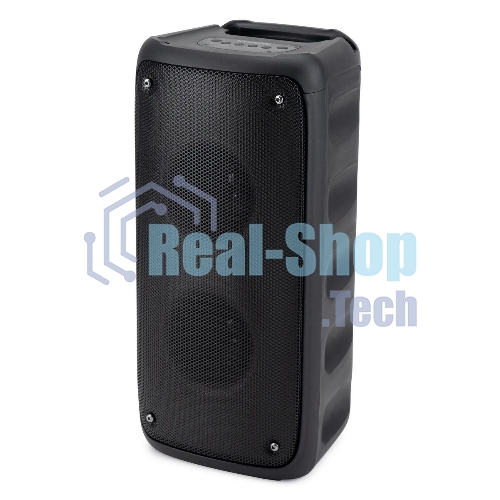 Минисистема Hyundai H-MC1230 черный 40Вт FM USB BT micro SD