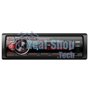 Автомагнитола Soundmax SM-CCR3181FB, 1 DIN, Bluetooth, USB Type-A, AUX