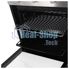 Газовый духовой шкаф Beko BBIGT21100X с откидным электрическим грилем; автоматический электроподжиг; поворотные переключатели; металлические направляющие; объем - 72л; 3 стекла дверцы; 1 решетка; 1 противень; вертел. Цвет нержавеющая сталь; Материал панели управления Металл	нержавеющая сталь