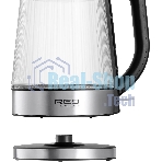 Чайник электрический Red Solution G121 1.8 л, 2200 Вт, черный/серебристый
