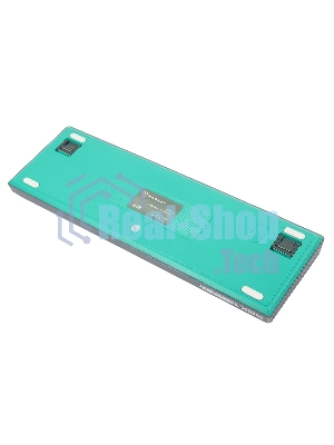 Клавиатура Raskat KM004 проводная, USB Type-A, зелёный/серый
