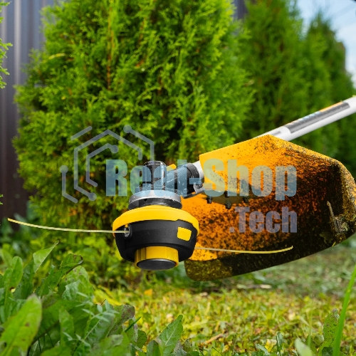Триммер бензиновый Denzel DGT-430, 43см3, 2,5 л.с., неразъемная штанга, состоит из 2 частей
