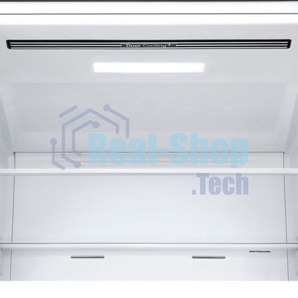 Холодильник LG GA-B509CLSL графитовый двухкамерный 277/107л морозилка снизу, No Frost