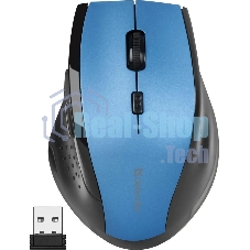 Мышь беспроводная Defender Accura MM-365 синий, 1600 dpi, радиоканал, USB, кнопки - 6
