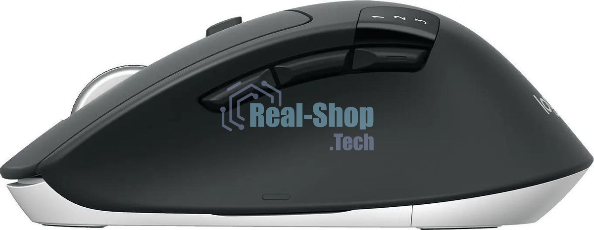 Мышь беспроводная Logitech M720 Triathlon черный, 1000 dpi, радиоканал, Bluetooth, USB, кнопки - 8