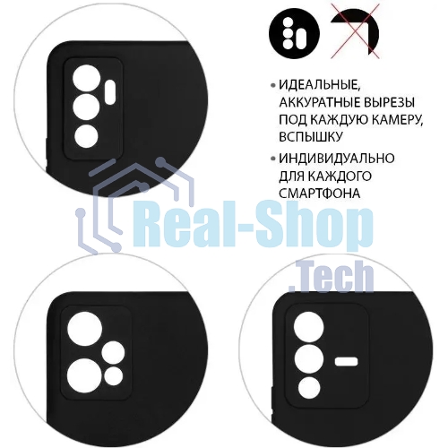 Чехол (клип-кейс) DF itCase-03 для Itel Vision 2S черный