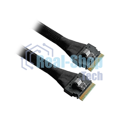 Кабель Amphenol RSL74-7650 Slimline SASx8 (SFF8654) -to- Slimline SASx8 (SFF8654), 67CM (C5454)