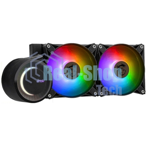 Система жидкостного охлаждения MSI MAG CORELIQUID E240 2x ARGB Fan LGA 1200/1700 AM5/AM4 (306-7ZW5E17-C24)