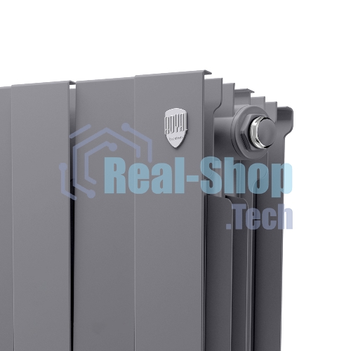 Радиатор биметаллический Royal Thermo PianoForte 500 серебристый - 10 секц.