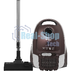 Пылесос Vitek VT-8138 коричневый/черный, 350/2200 Вт, уборка сухая, пылесборник мешок 2 л