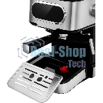 Кофеварка капельная Kitfort KT-765 1100Вт серебристый/черный