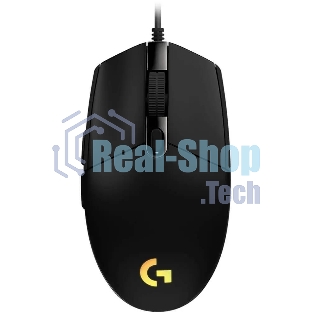Мышь проводная Logitech G102 LIGHTSYNC черный, 8000 dpi, USB, кнопки - 6