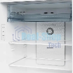 Холодильник Hitachi HRTN6443SBBKCS черный двухкамерный 315/94л морозилка сверху