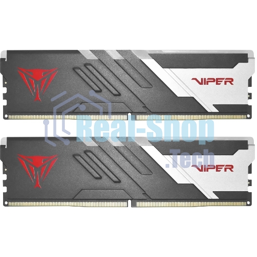 Оперативная память Patriot Viper Venom, DDR5, 48Gb (2x24 Gb), 6000 MHz, CL30, DIMM, радиатор, RGb, черный