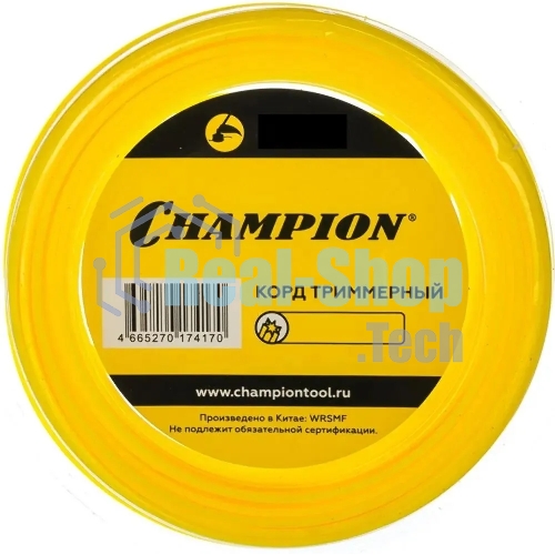 Корд трим. Champion Star 2.4ммx12м (звезда), Champion, шт
