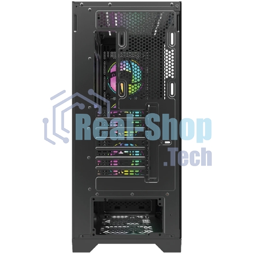 Компьютерный корпус Forza FZ-G901 EATX Case, black, w/o psu,Tempered glass front panel, 2x3,5