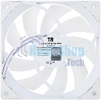 Кулер для корпуса Thermalright TL-C12RW-S V2 Reverse (120x120x25mm, 4-pin PWM, ARGB, 58CFM, 25.6dBA, 1500RPM, White)
