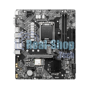 Материнская плата MSI PRO H610M-G WIFI H610, LGA1700, 2*DDR5, 1*PCIEx16, 1*PCIEx1, 1*M.2, 4*USB3.2Gen1, 6*USB2.0, 4*SATA3.0, 1G, VGA, DP, HDMI, M-ATX, RTL