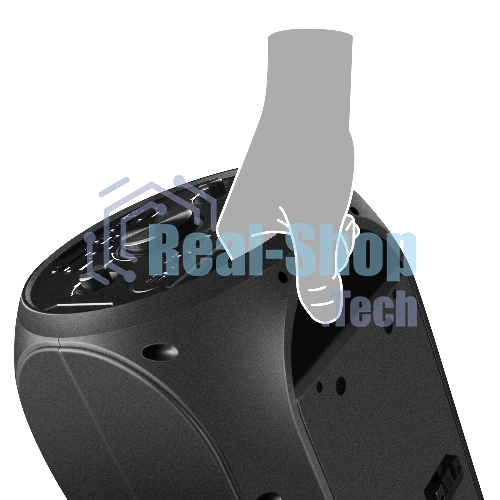 Колонка АС SVEN PS-750, черный (80 Вт, TWS, Bluetooth, FM, USB, microSD, LED-дисплей, 2х4400мА*ч)