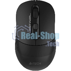 Мышь беспроводная A4Tech Fstyler FB10CS черный, 2000 dpi, радиоканал, Bluetooth, USB, кнопки - 4