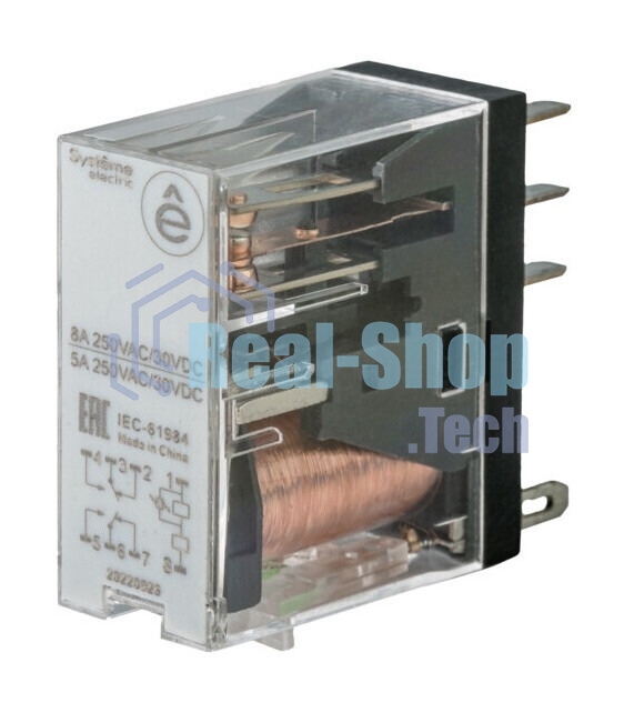 Реле 8A 2CO 230VAC