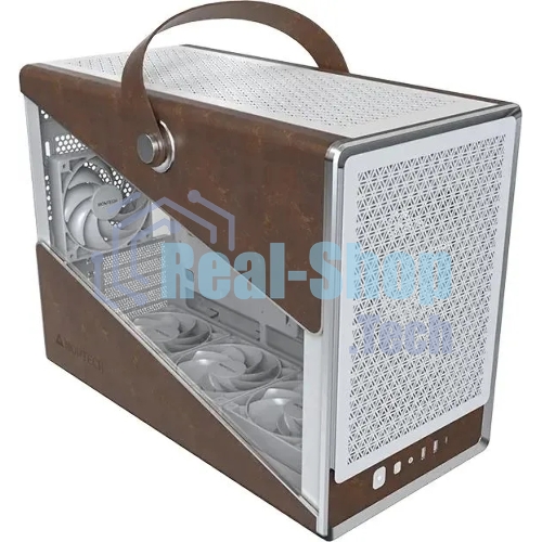 Компьютерный корпус Montech Heritage PRO (W) белый без БП mATX 5x120мм 2x140мм 2xUSB3.0 audio bott PSU