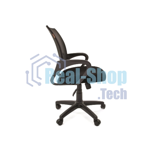 Кресло Chairman 696 TW-01 черный, ткань, 120 кг, механизм качания