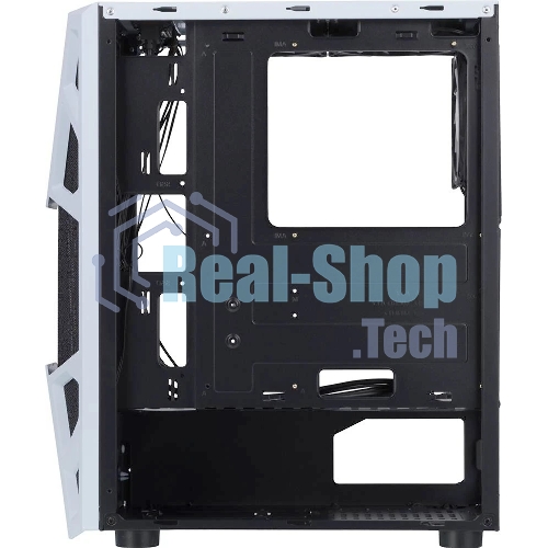 Компьютерный корпус AeroCool/Formula CL-3303W RGb белый без БП ATX 6x120мм 2xUSB 2.0 1xUSB 3.0 audio bott PSU