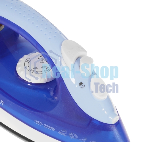 Утюг Homestar HS-4002А синий, 2200 Вт, 30 г/мин, 100 г/мин, 200 мл