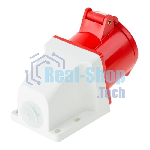 Розетка Rexant 125 стационарная 3Р+РЕ+N 32А 380В IP44