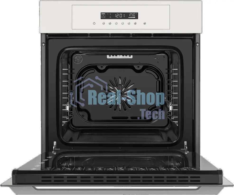 Шкаф духовой электрический Maunfeld AEOD60103BG, 60л, дверца с 3 стеклами, бежевый