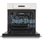 Шкаф духовой электрический Maunfeld AEOD60103BG, 60л, дверца с 3 стеклами, бежевый