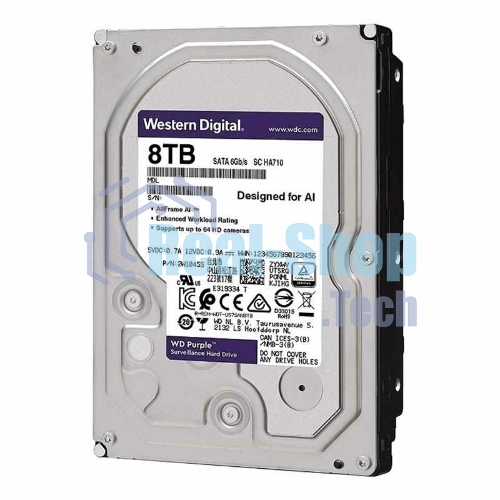 Жесткий диск HDD Western Digital 8Tb 7200rpm SATA-III 256Mb 3.5