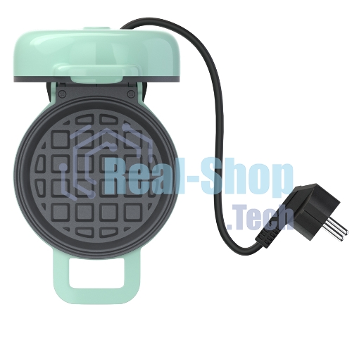 Вафельница для венских вафель MAXVI SM552P tiffany blue