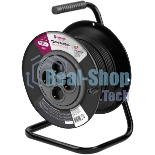 Удлинитель на катушке Defender ExtR2G-01-30 6А, 30 м, б/з - катушка