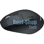 Мышь беспроводная Logitech M720 Triathlon черный, 1000 dpi, радиоканал, Bluetooth, USB, кнопки - 8