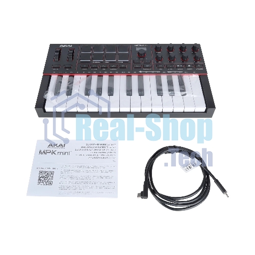 Миди-клавиатура AKAI MPK Mini IV черный миди-клавиатура
