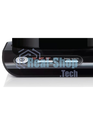 Электрочайник Bosch TWK8613 черный/серебристый, 1.5 л, 2400 Вт, скрытый нагревательный элемент, поддержание температуры