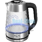 Чайник электрический Red Solution G121 1.8 л, 2200 Вт, черный/серебристый