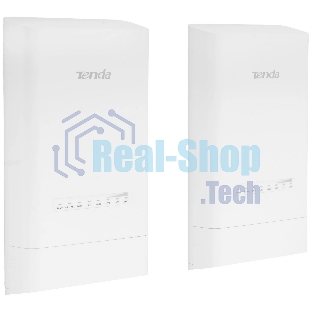 Наружная точка доступа Tenda OS3 (2-pack) (комплект 2 шт), 5 ГГц, до 867 Мбит/с, внешняя антенна 1x12dBi, IP65, PoE