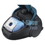 Пылесос Samsung VC20M2540JN/EV черный/зеленый, 460/2000 Вт, уборка сухая, пылесборник мешок 2.5 л