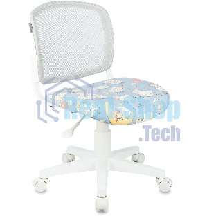 Кресло Бюрократ CH-W296NX TW-02 светло-серый, сетка, 120 кг