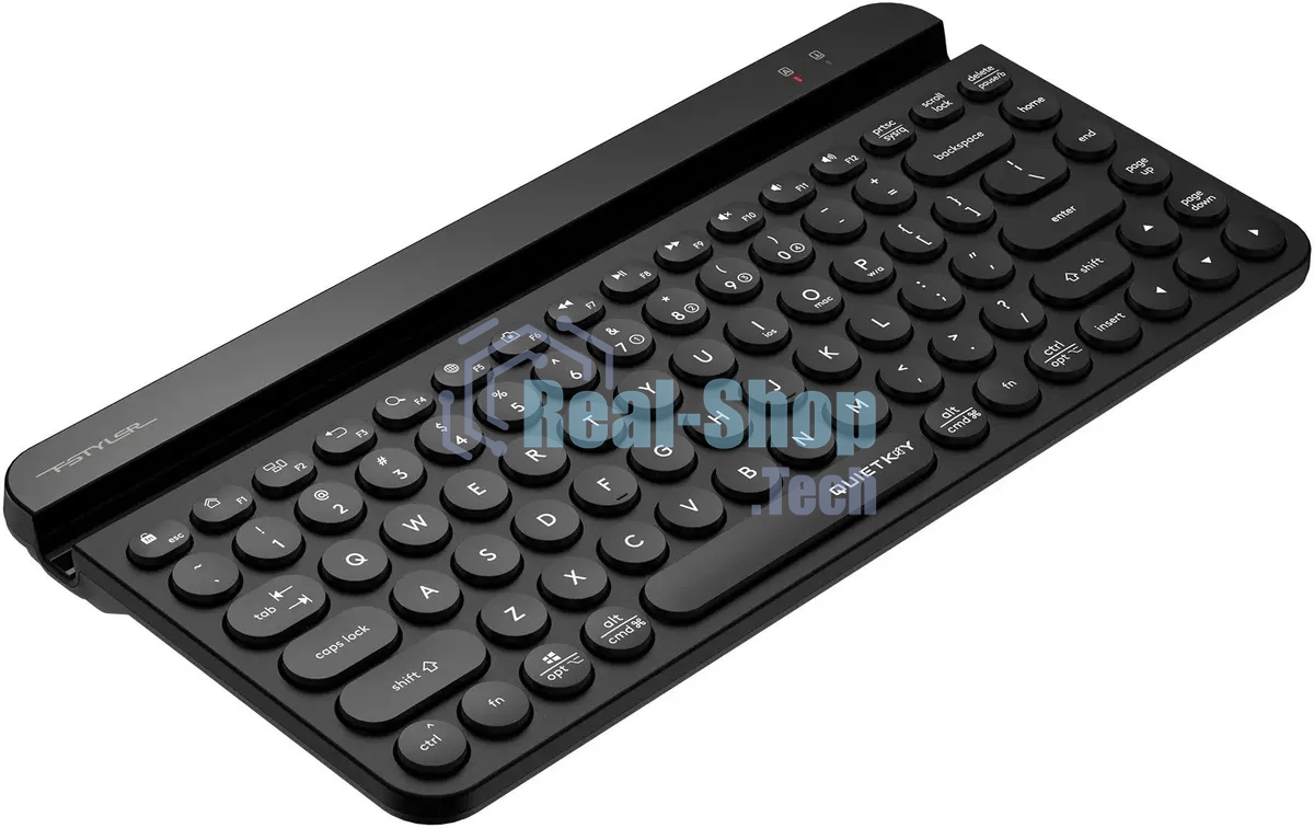 Клавиатура беспроводная A4Tech Fstyler FBK30 черный/серый USB BT/Radio slim Multimedia