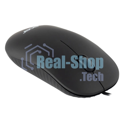 Мышь проводная Acer OMW122 черный, 1200 dpi, USB, кнопки - 3