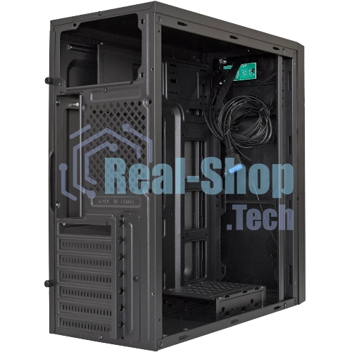 Компьютерный корпус Miditower ExeGate XP-333U-UNS350 (ATX, БП UNS350 с вент. 12см, 1хUSB/2хUSB 3.0, аудио, черный)