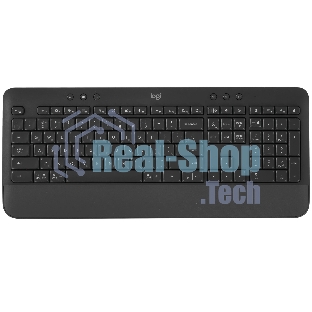Клавиатура Logitech Signature K650 беспроводная, Bluetooth, радиоканал, чёрный