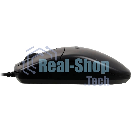 Мышь проводная A4Tech OP-620D черный, 1000 dpi, USB, кнопки - 4