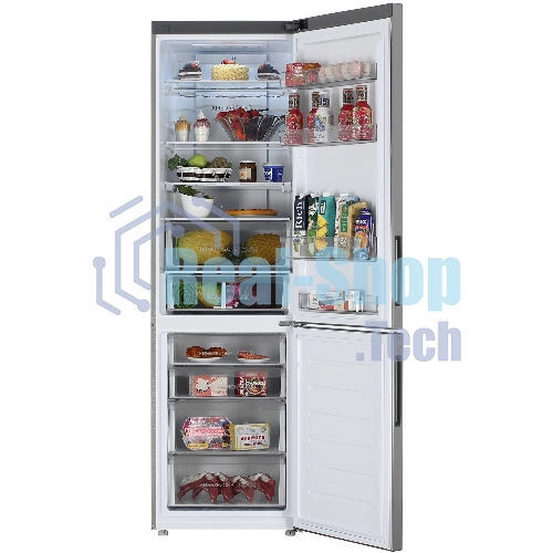 Холодильник Haier C4F640CXU1 нержавеющая сталь двухкамерный 285/115л морозилка снизу, No Frost